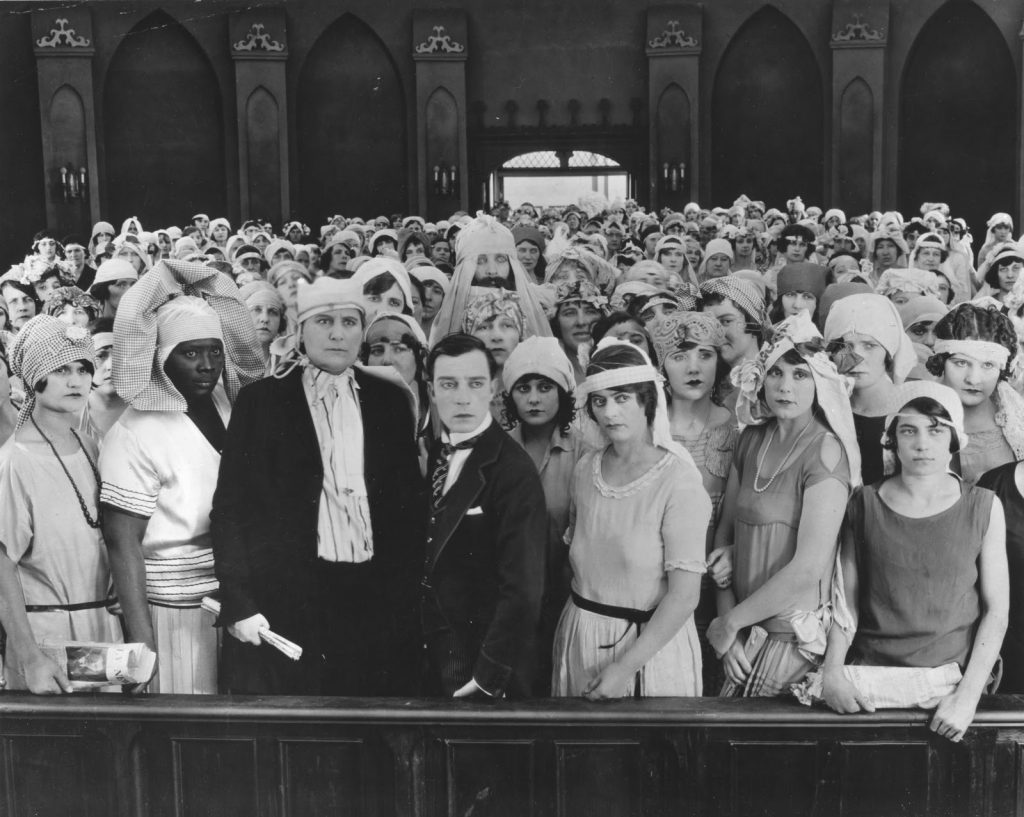 【活弁上映】『チャップリンの番頭』＋『ロイドのコック』＋『ローレル＆ハーディの山羊の失恋』＋『キートンのセブン・チャンス』